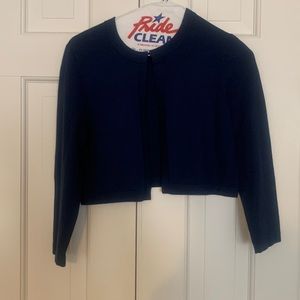 Ann Taylor clue cropped cardigan
